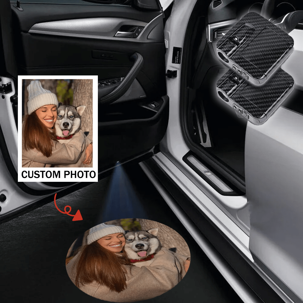 2 unidades / Proyector para puerta de coche personalizable 100%